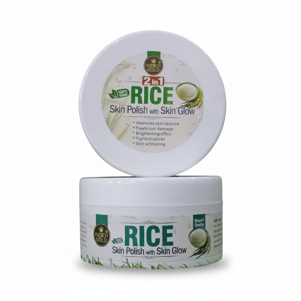 2-in-1 Rice Skin Polish with Skin Glow