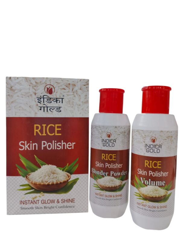 Rice Skin Polishing Treatment at home in Pakistan