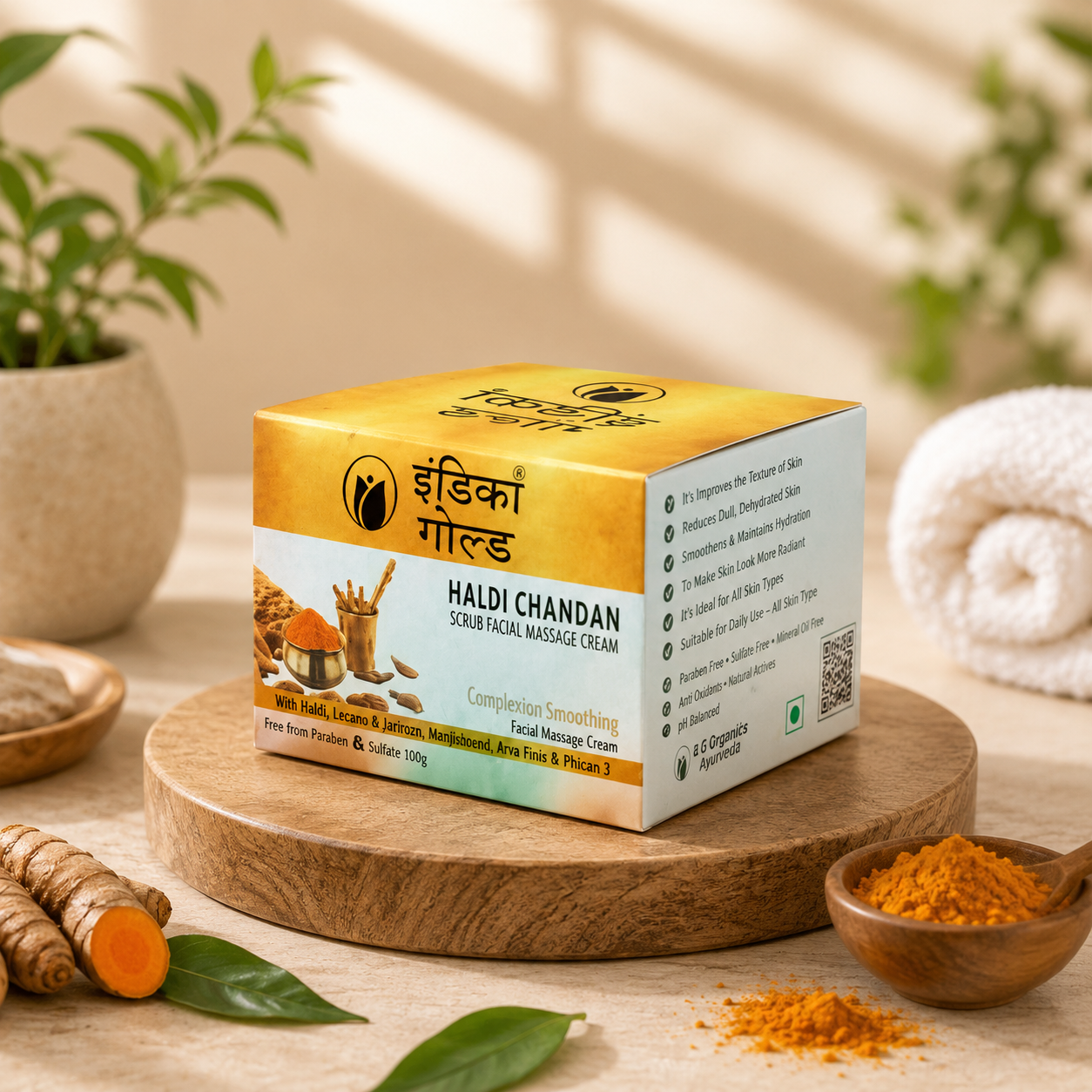 Haldi Chandan facial cream