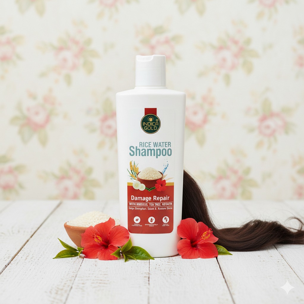 Indica Gold Rice Water Shampoo