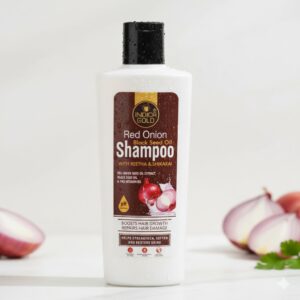 Indica Gold Red Onion Black Seed Oil Shampoo